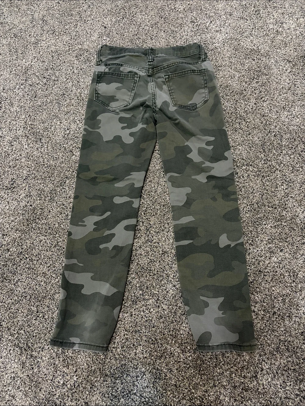Old Navy Olive Green Camo Jeans